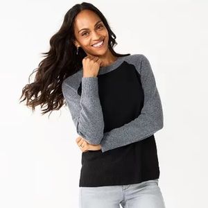 Sonoma Pull-On Raglan Sweater